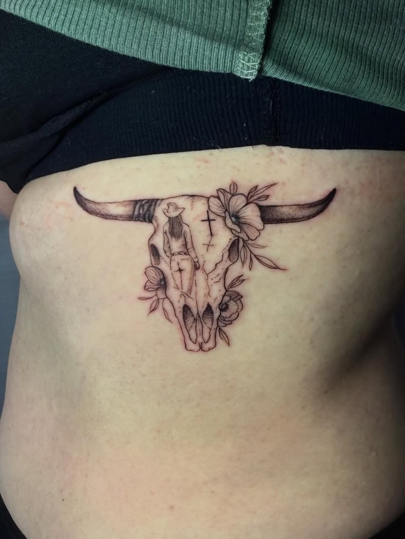 Couple tattoos, custom designed just for them. Same concept, two different energ