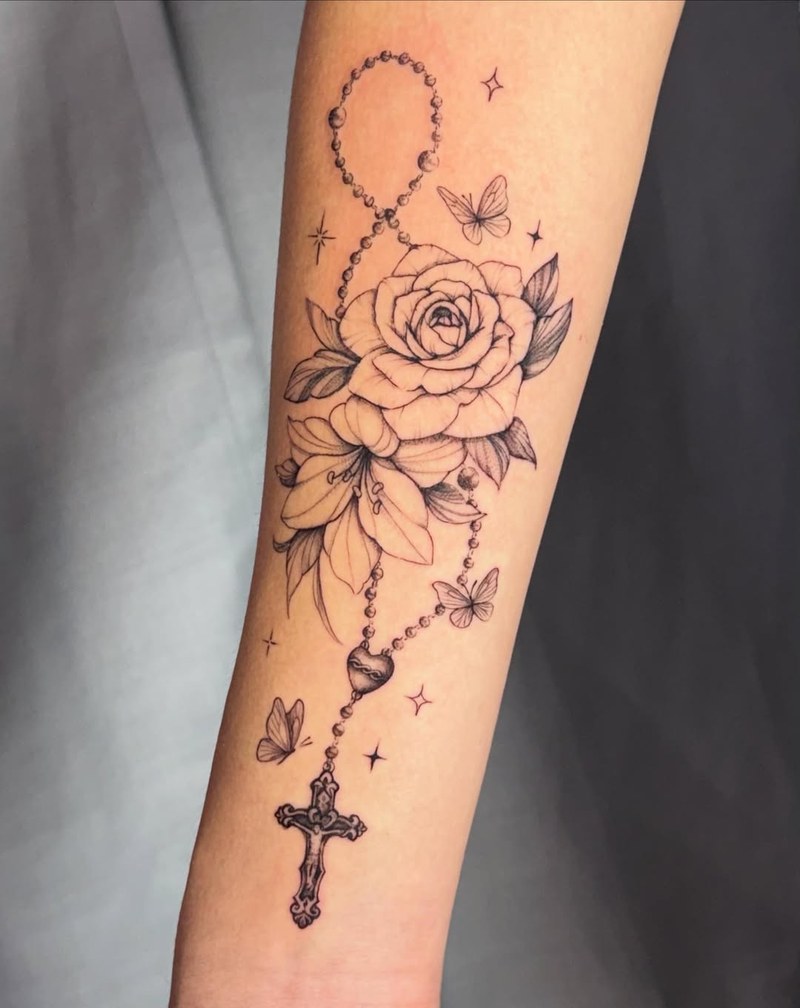 A little bit of faith, a little bit of nature, and a lot of beauty.  Fine line r